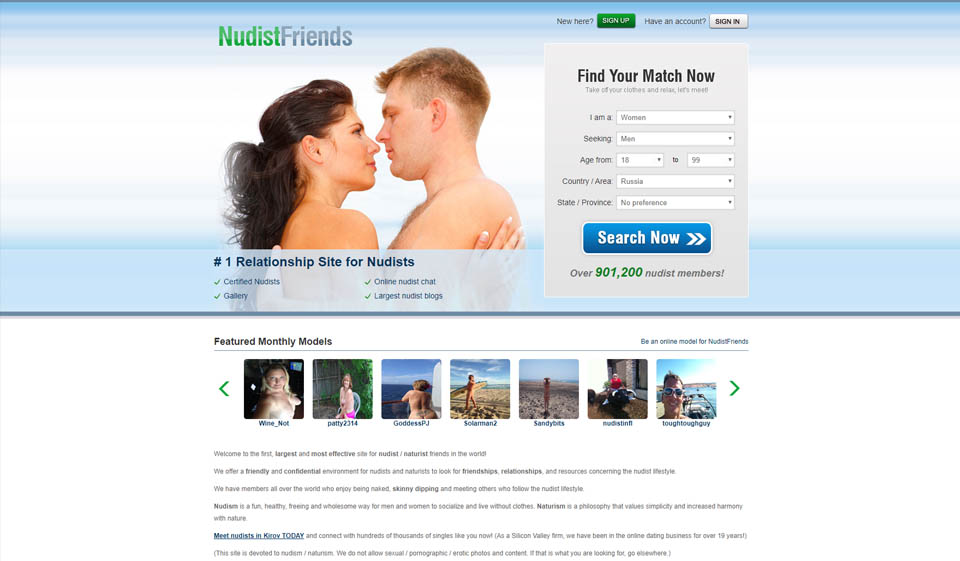 NudistFriends Overzicht 2024