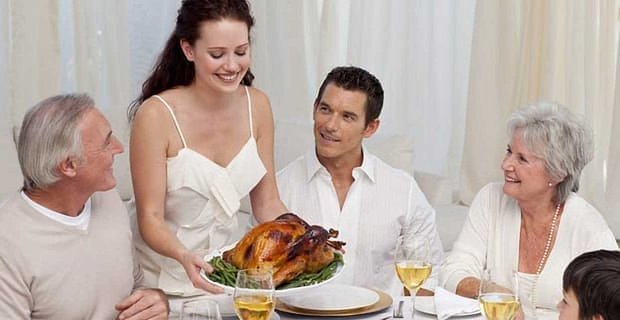 4 Dinge, die man am Thanksgiving-Tisch nicht sagen sollte