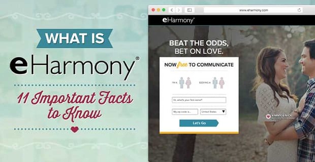 ¿Qué es eharmony? – (11 hechos importantes que debe saber)