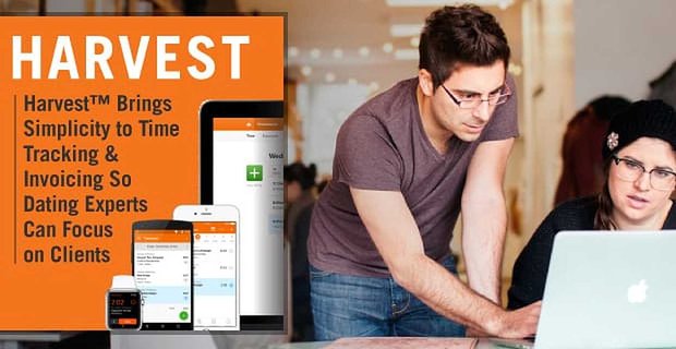 Harvest brengt eenvoud in tijdregistratie en facturering, zodat datingexperts zich op klanten kunnen concentreren