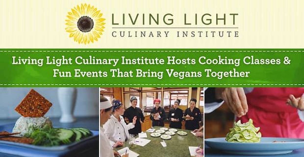 Living Light Culinary Institute ospita corsi di cucina ed eventi divertenti che uniscono i vegani