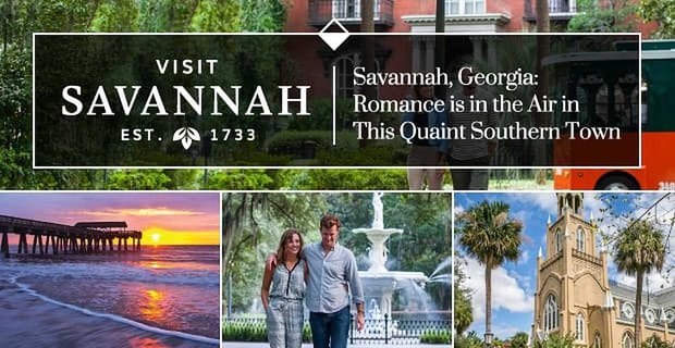 Savannah, Georgia: Romantiek hangt in de lucht in deze schilderachtige zuidelijke stad