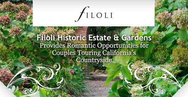 Filoli Historic House & Garden offre des opportunités romantiques pour les couples visitant la campagne californienne