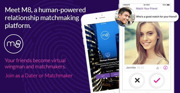 Su M8, gli utenti possono giocare a Matchmaker o farsi impostare dai loro amici